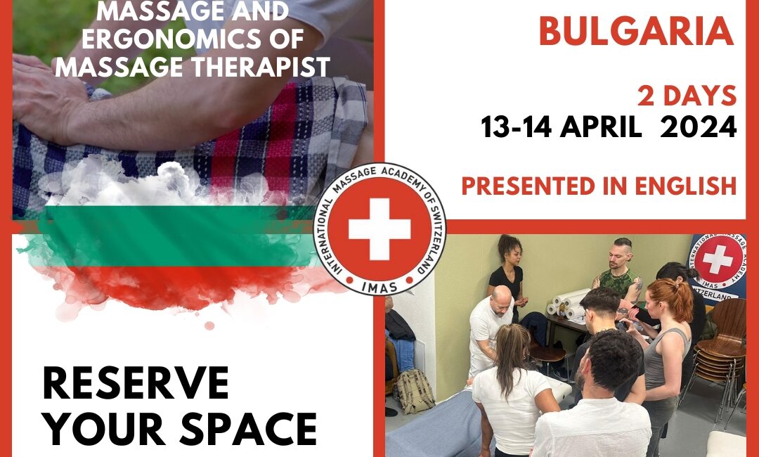 deep tissue massage course Bulgaria English (
