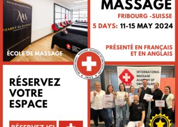 école de massage - massage course Fribourg English