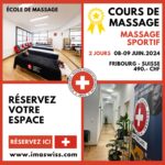 école de massage - massage sportif course Fribourg suisse
